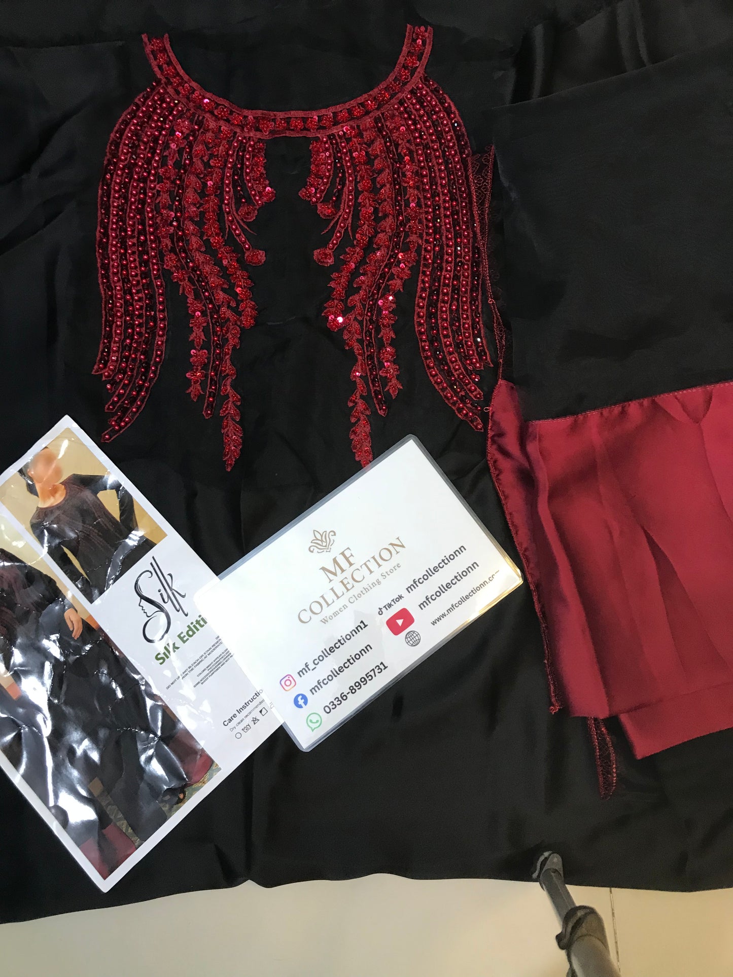 New Arrival Embroidered Silk 3 Piece Unstitched Suit Party Wear