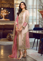SR MF-SR-26005 Premium Organza Dress With Emb Organza  Dupatta 2026