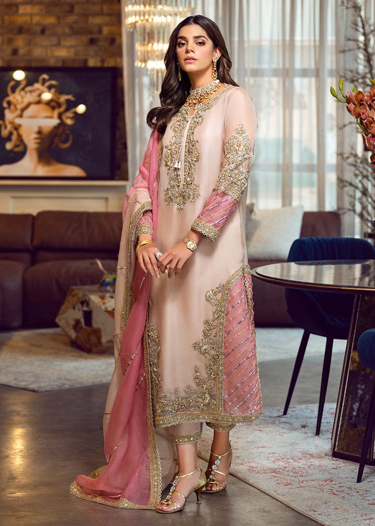 SR MF-SR-26005 Premium Organza Dress With Emb Organza  Dupatta 2026