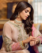 SR MF-SR-26005 Premium Organza Dress With Emb Organza  Dupatta 2026