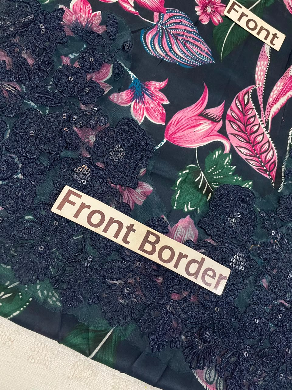BR MF-26002 Premium Printed Lawn With Emb Chiffon Dupatta Unstitched 3 Piece 2026