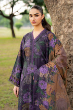 BR MF-BL-723-25 Premium Digital Printed Lawn With Chiffon Dupatta Unstitched 3 Piece 2026