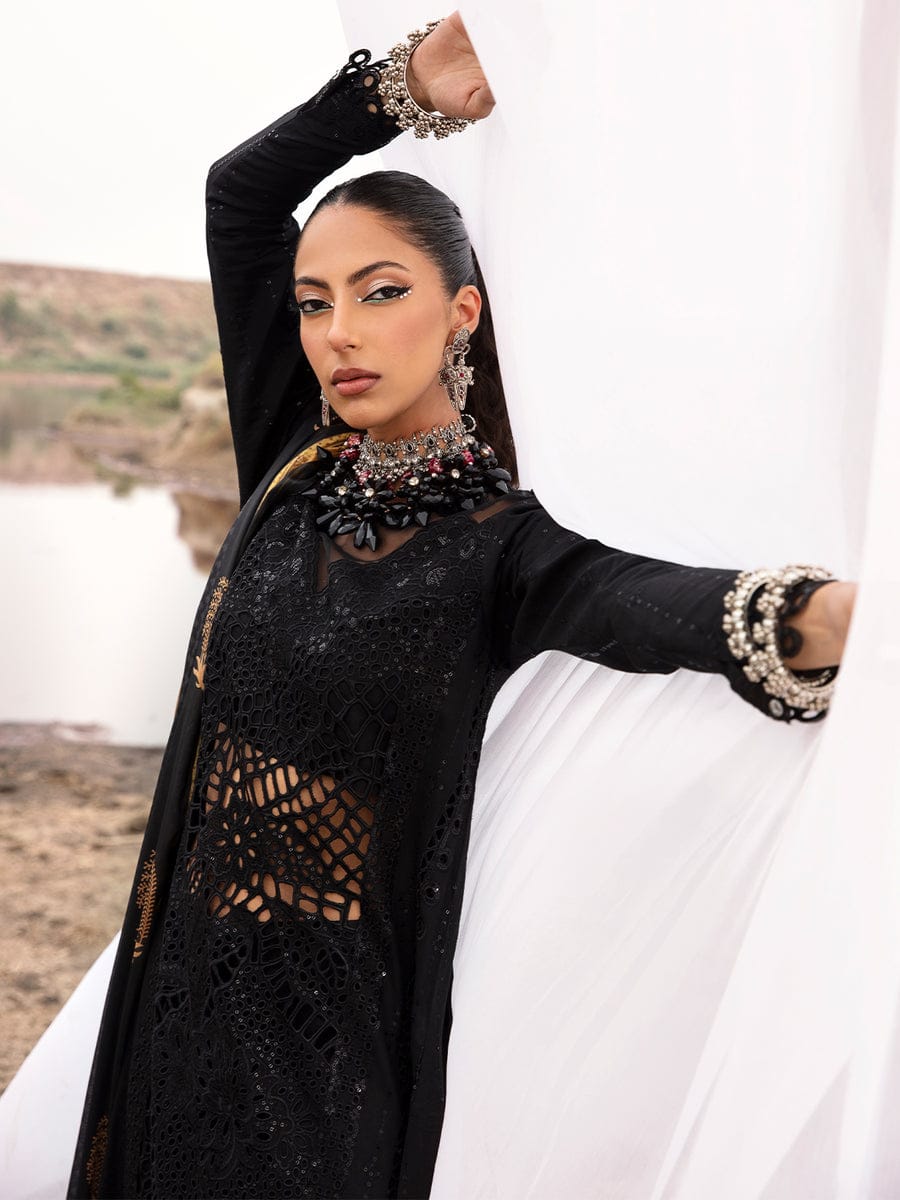 BI MF-26003 Premium Chikankari Lawn With Silk Digital Printed Dupatta Unstitched 3 Piece 2026