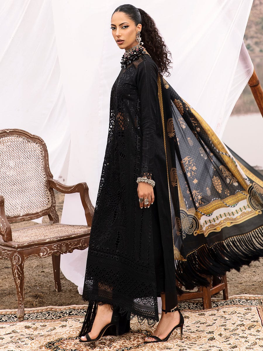 BI MF-26003 Premium Chikankari Lawn With Silk Digital Printed Dupatta Unstitched 3 Piece 2026