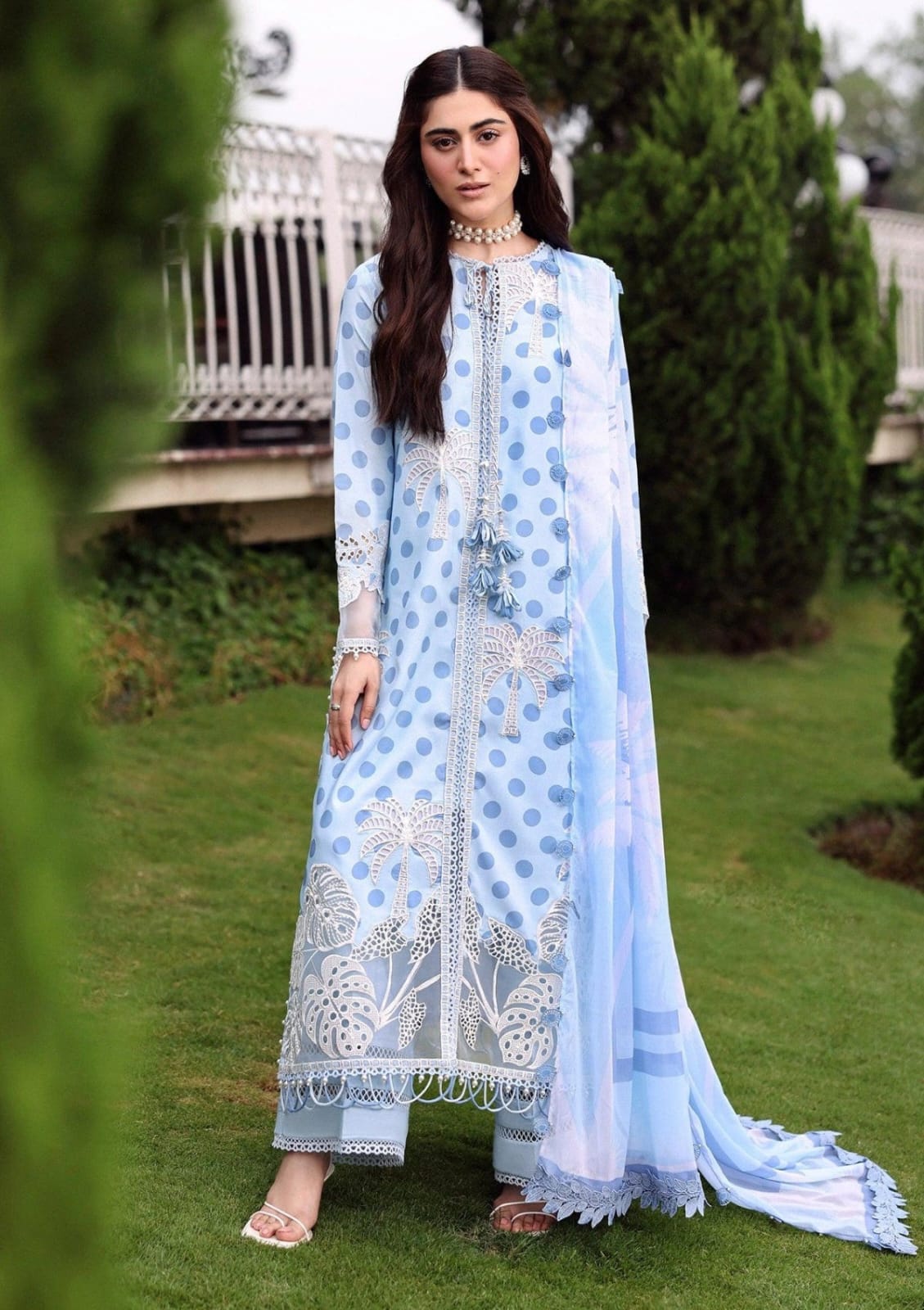 Sardinia MF-SD Palm Breeze Digital Lawn Unstitched 3 Piece Suit With Emb Chiffon Dupatta 2026