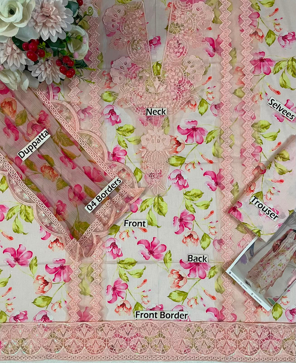 FTA MF-26010 Premium Printed Lawn With Emb Chiffon Dupatta Unstitched 3 Piece 2026