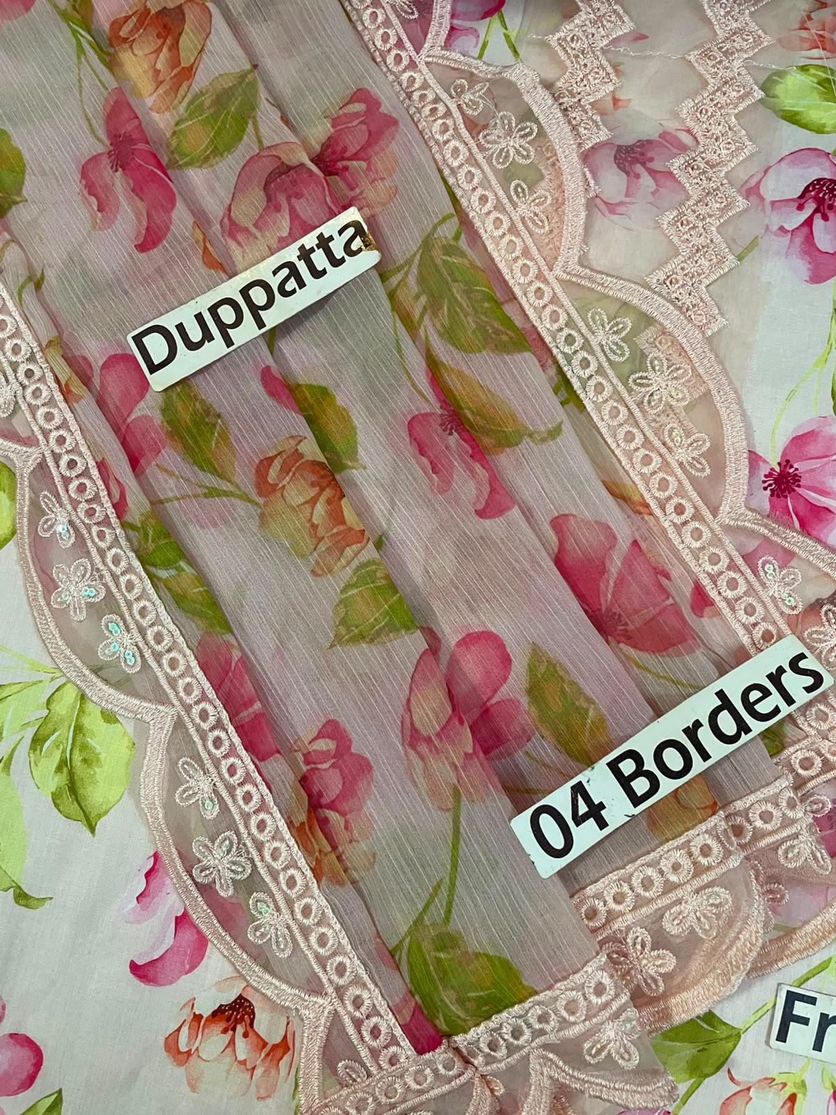 FTA MF-26010 Premium Printed Lawn With Emb Chiffon Dupatta Unstitched 3 Piece 2026