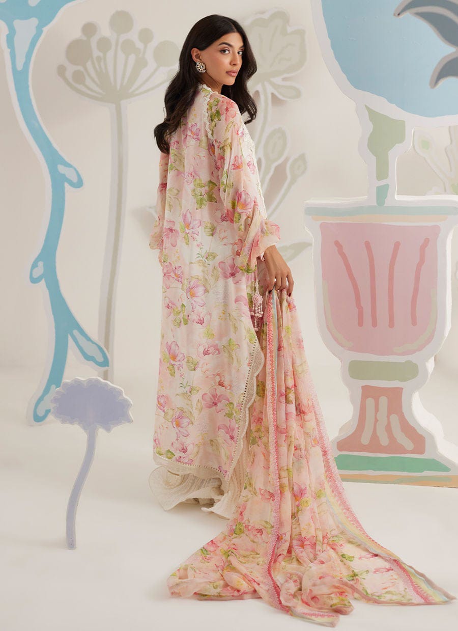 FTA MF-26010 Premium Printed Lawn With Emb Chiffon Dupatta Unstitched 3 Piece 2026
