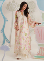 FTA MF-26010 Premium Printed Lawn With Emb Chiffon Dupatta Unstitched 3 Piece 2026