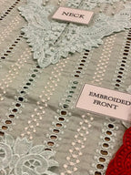CXS MF-26011 OPEL Premium Cotton Chikankari With Emb Khaddi Net Dupatta Unstitched 3 Piece 2026