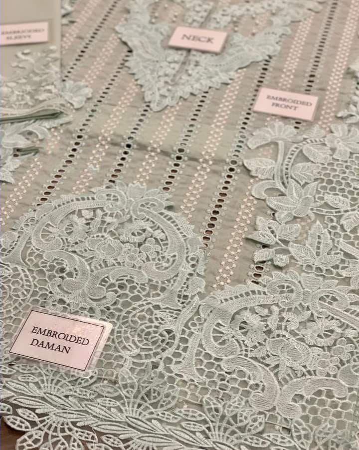 CXS MF-26011 OPEL Premium Cotton Chikankari With Emb Khaddi Net Dupatta Unstitched 3 Piece 2026