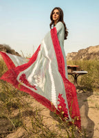 CXS MF-26011 OPEL Premium Cotton Chikankari With Emb Khaddi Net Dupatta Unstitched 3 Piece 2026
