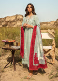 Crimson X Saira Shakira MF-CXS-OPEL Premium Cotton Chikankari Unstitched 3 Piece Suit With Emb Khaddi Net Dupatta 2026