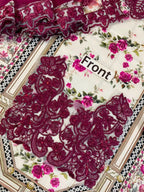 Elaaf MF-2A Premium Digital Printed Lawn With Emb Chiffon Dupatta Unstitched 3 Piece 2026