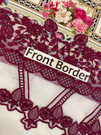 Elaaf MF-2A Premium Digital Printed Lawn With Emb Chiffon Dupatta Unstitched 3 Piece 2026