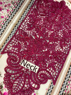 Elaaf MF-2A Premium Digital Printed Lawn With Emb Chiffon Dupatta Unstitched 3 Piece 2026