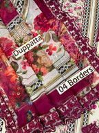 Elaaf MF-2A Premium Digital Printed Lawn With Emb Chiffon Dupatta Unstitched 3 Piece 2026