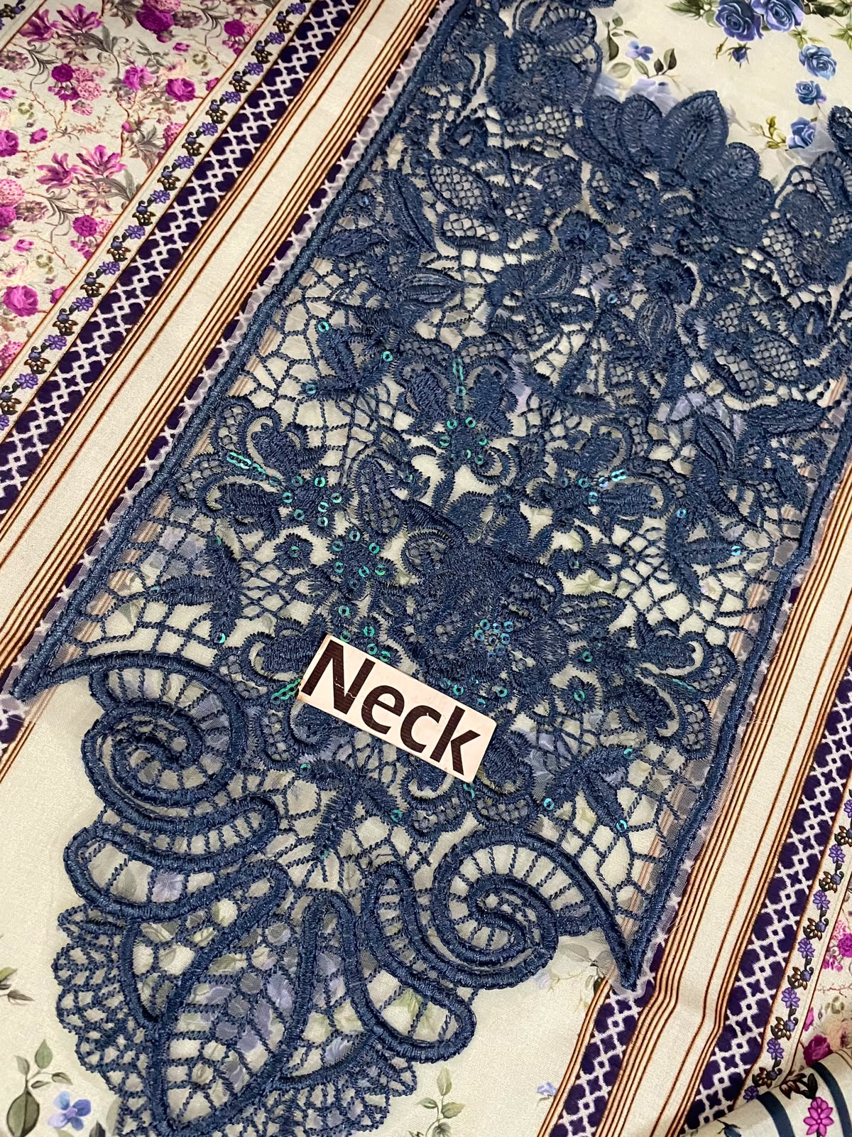 Elaaf MF-2A Premium Digital Printed Lawn With Emb Chiffon Dupatta Unstitched 3 Piece 2026