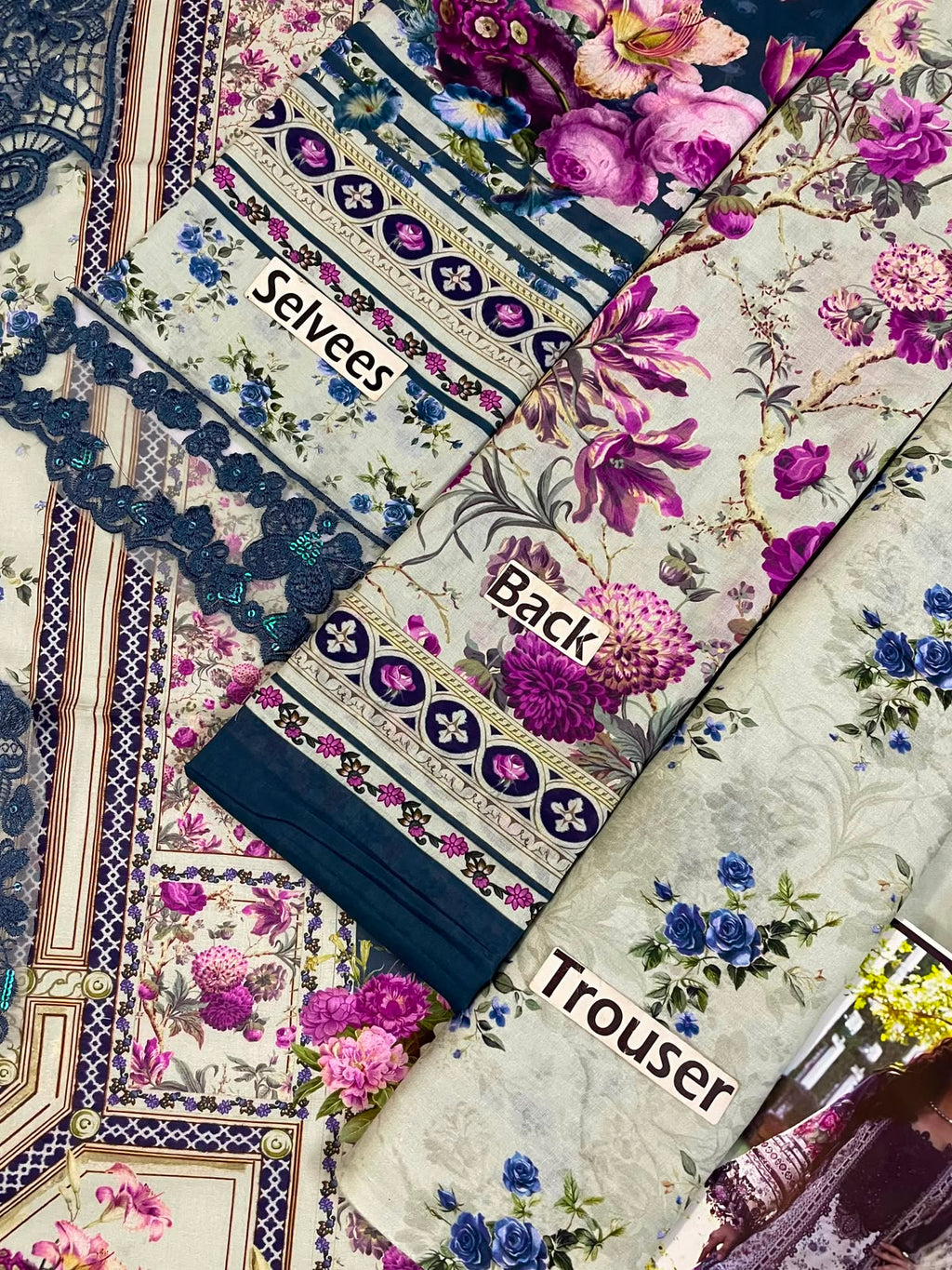 Elaaf MF-2A Premium Digital Printed Lawn With Emb Chiffon Dupatta Unstitched 3 Piece 2026