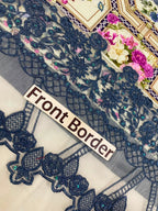 Elaaf MF-2A Premium Digital Printed Lawn With Emb Chiffon Dupatta Unstitched 3 Piece 2026