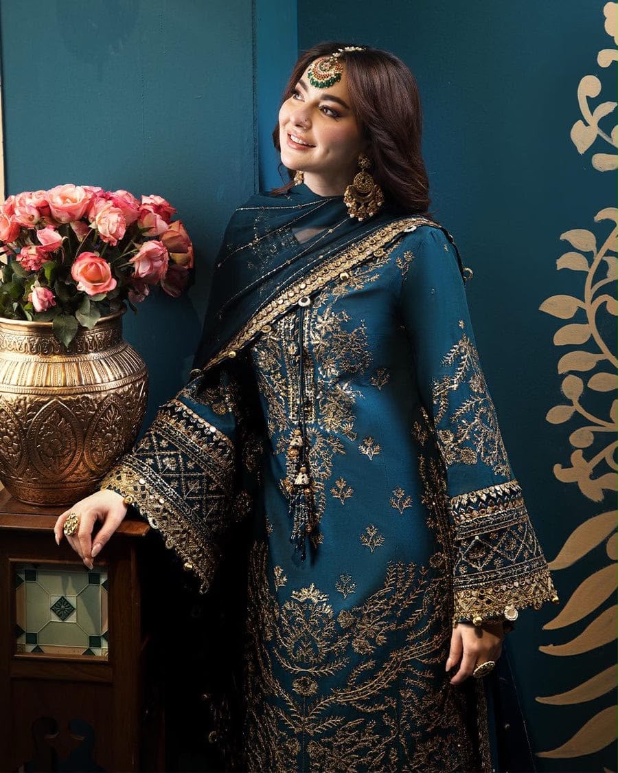 Asim Jofa MF-AJ Premium Chiffon Unstitched 3 Piece Suit With Emb Chiffon Dupatta 2026