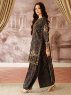 Mohagni MF-26013 Premium Printed Lawn With Emb Chiffon Dupatta Unstitched 3 Piece 2026