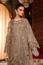 Maria B MF-26014 Premium Organza With Emb Organza Dupatta Unstitched 3 Piece 2026