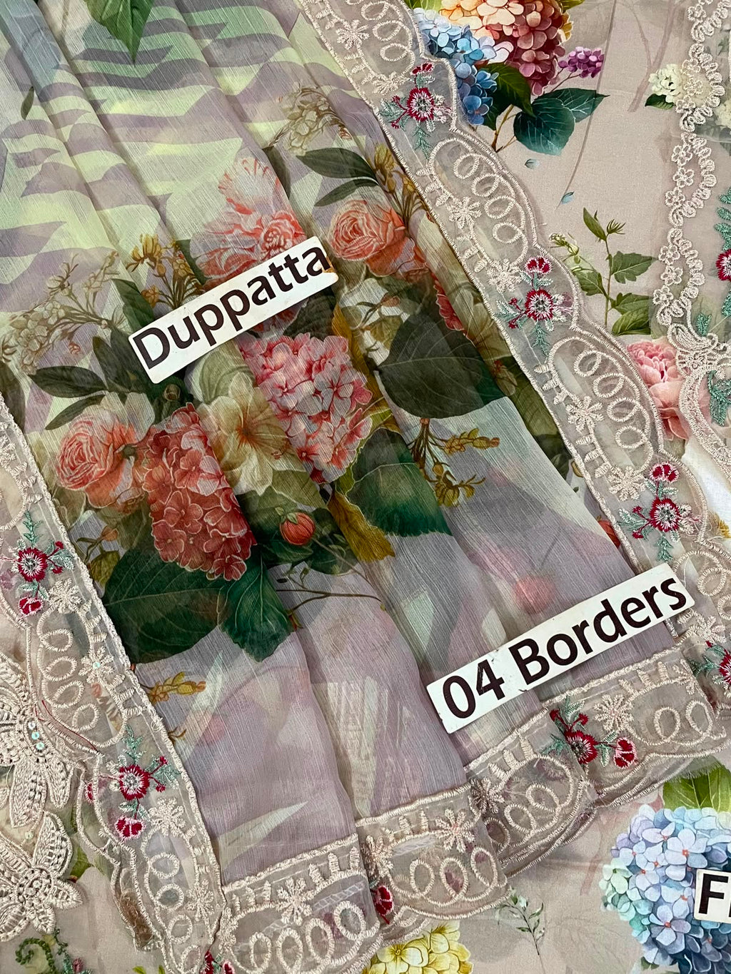 Elaaf MF-26015 Premium Printed Lawn With Emb Chiffon Dupatta Unstitched 3 Piece 2026