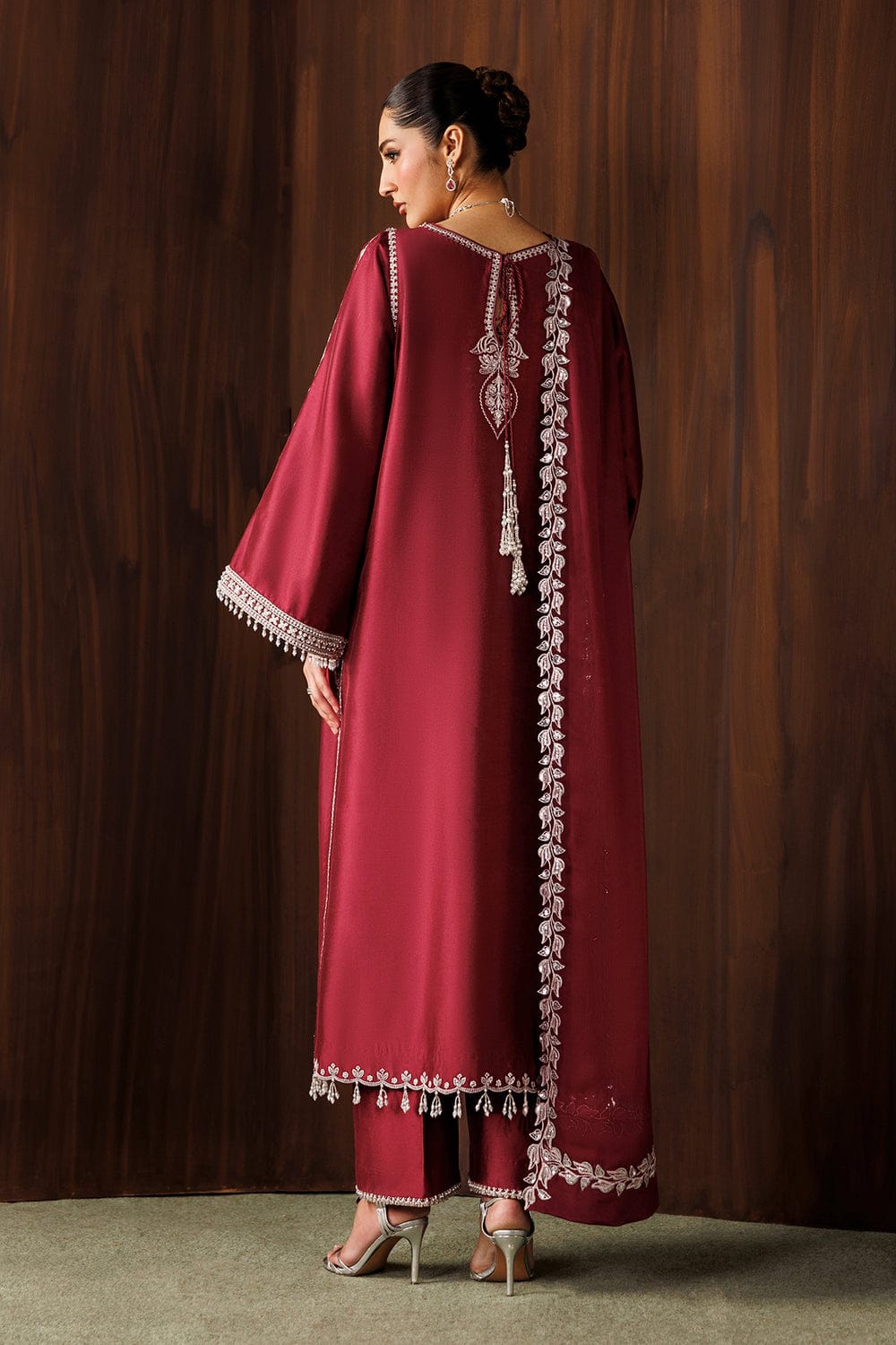 Baroque MF-26016 Premium Chiffon With Emb Chiffon Dupatta Unstitched 3 Piece 2026