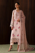 Baroque MF-BL Premium Chiffon Unstitched 3 Piece Suit With Emb Chiffon Dupatta 2026