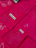 Trendy MF-26018 Premium Chikankari Lawn With Printed Silk Dupatta Unstitched 3 Piece 2026