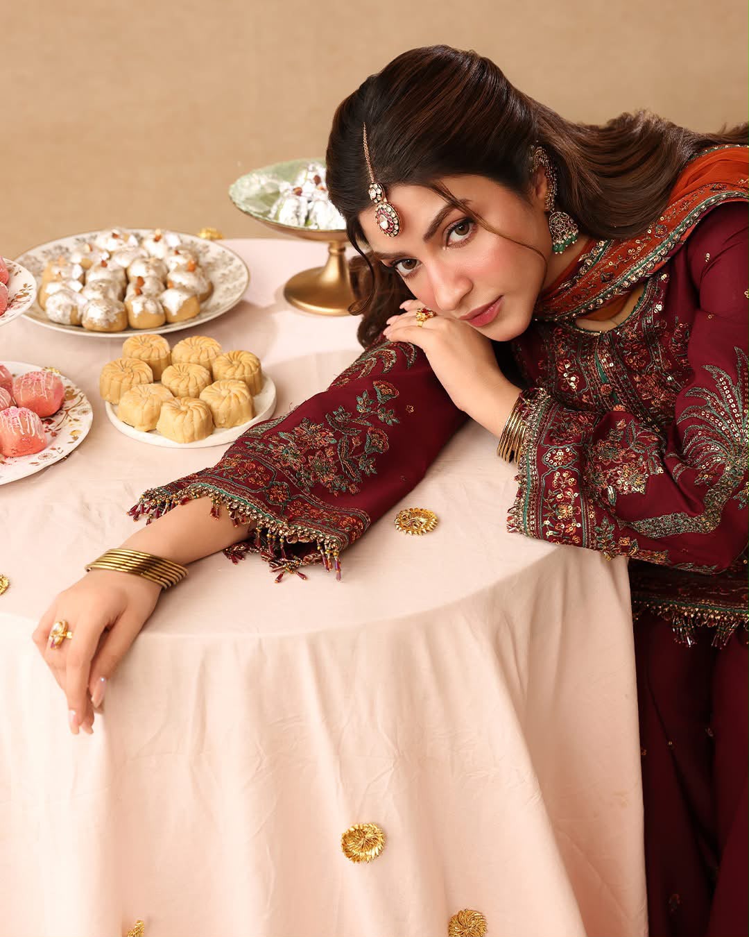 Asim Jofa MF-26043 Wedding Chiffon With Emb Chiffon Dupatta Unstitched 3 Piece 2026