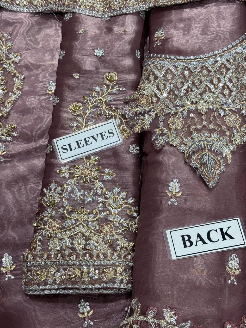 Faiza Saqlain MF-26051 Premium Sheesha Silk With Emb Organza Dupatta Unstitched 3 Piece 2026