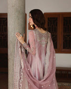 Faiza Saqlain MF-26051 Premium Sheesha Silk With Emb Organza Dupatta Unstitched 3 Piece 2026