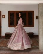 Faiza Saqlain MF-26051 Premium Sheesha Silk With Emb Organza Dupatta Unstitched 3 Piece 2026