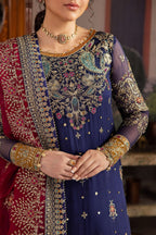 Nureh MF-26052 Premium Chiffon With Emb Organza Dupatta Unstitched 3 Piece 2026