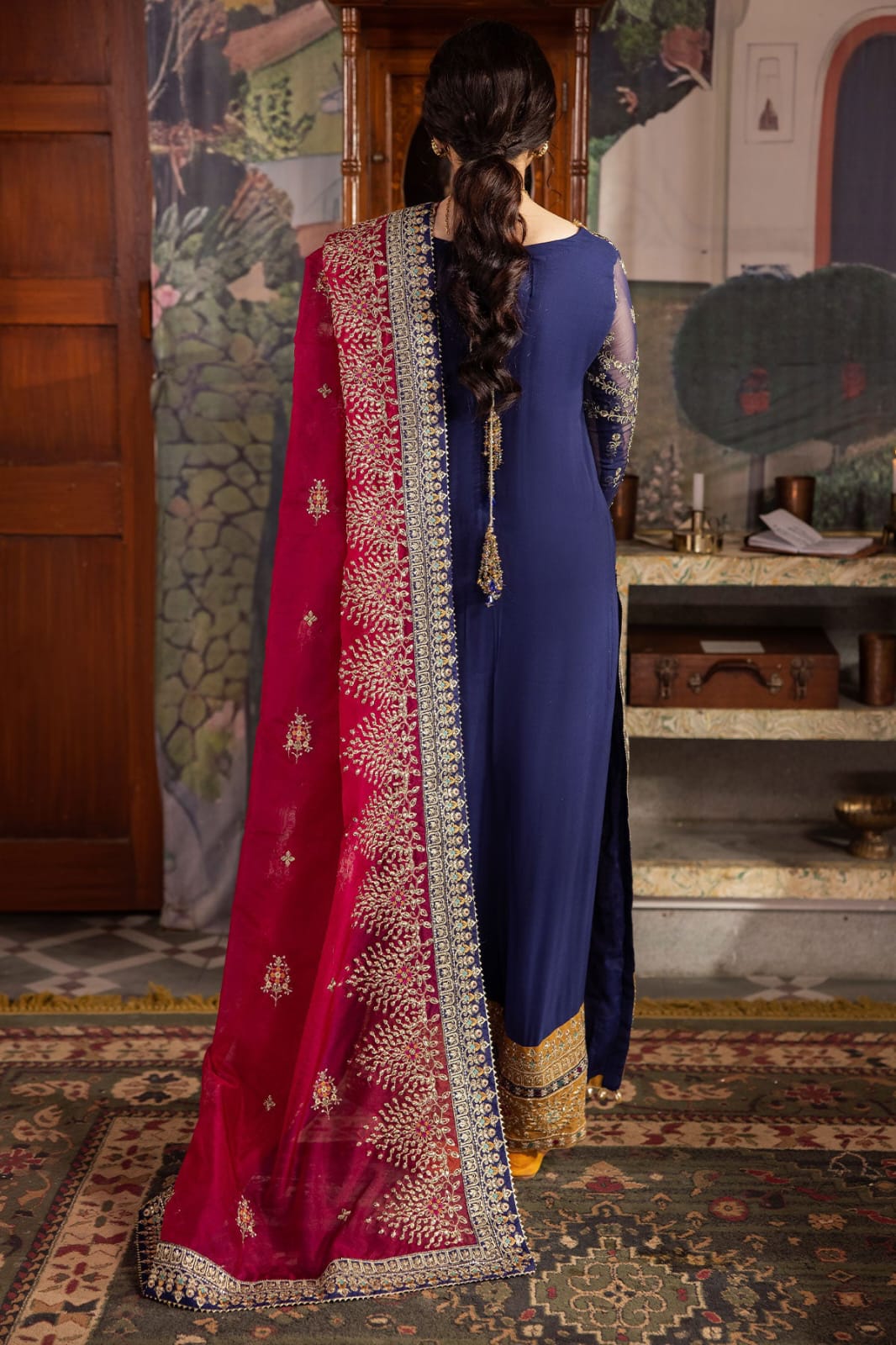 Nureh MF-26052 Premium Chiffon With Emb Organza Dupatta Unstitched 3 Piece 2026