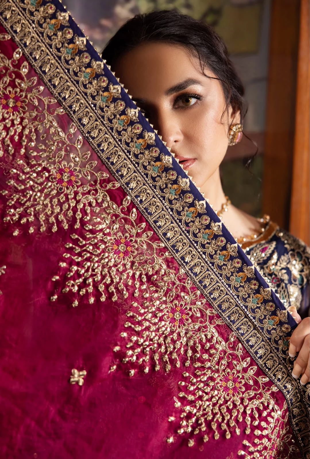 Nureh MF-26052 Premium Chiffon With Emb Organza Dupatta Unstitched 3 Piece 2026