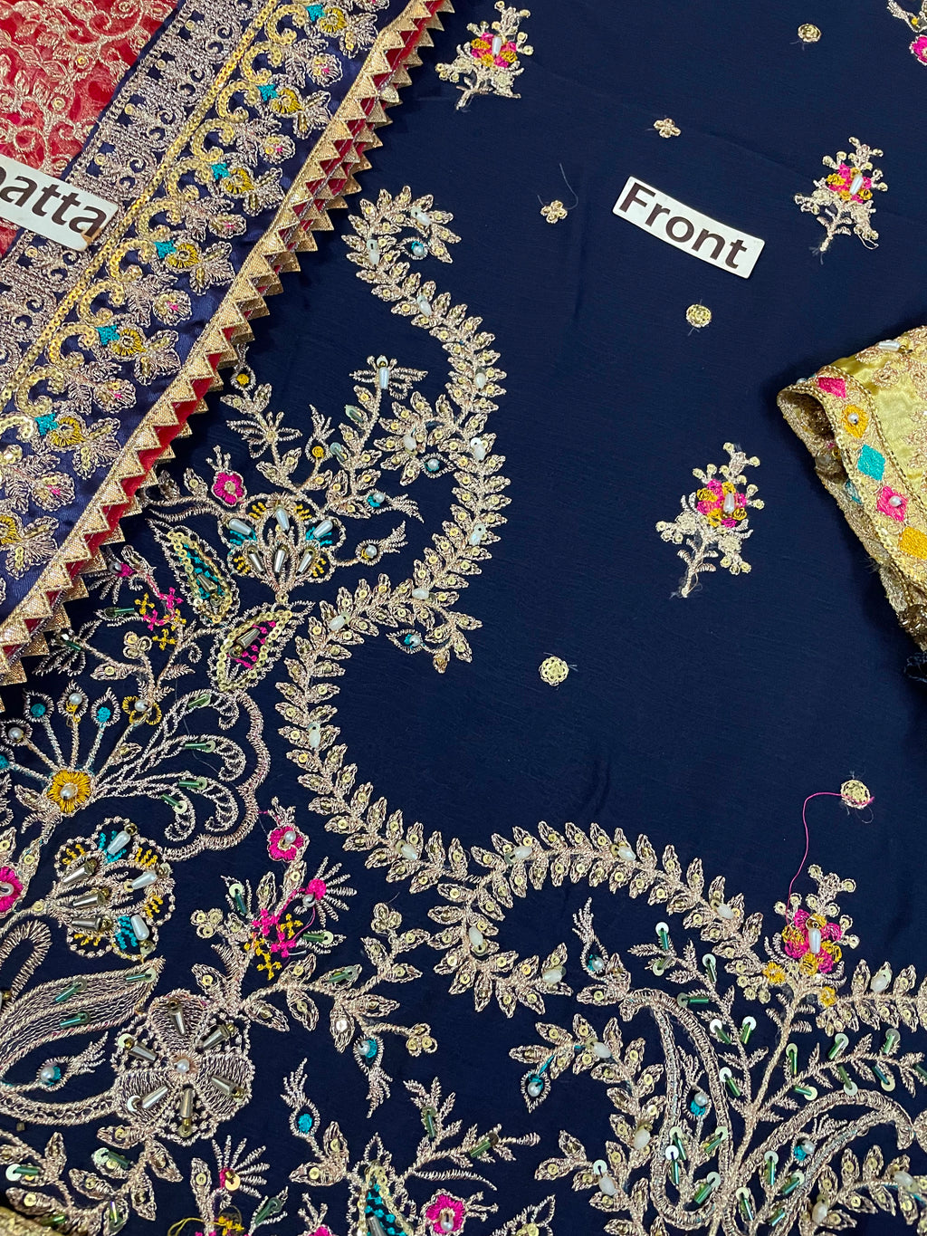 Nureh MF-26052 Premium Chiffon With Emb Organza Dupatta Unstitched 3 Piece 2026