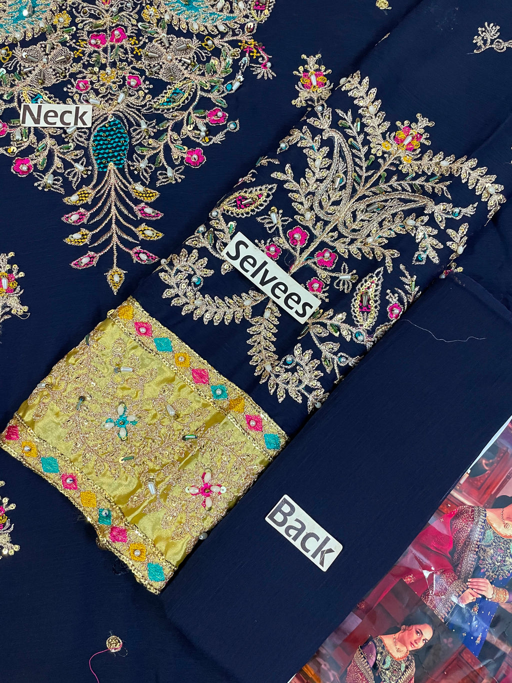 Nureh MF-26052 Premium Chiffon With Emb Organza Dupatta Unstitched 3 Piece 2026