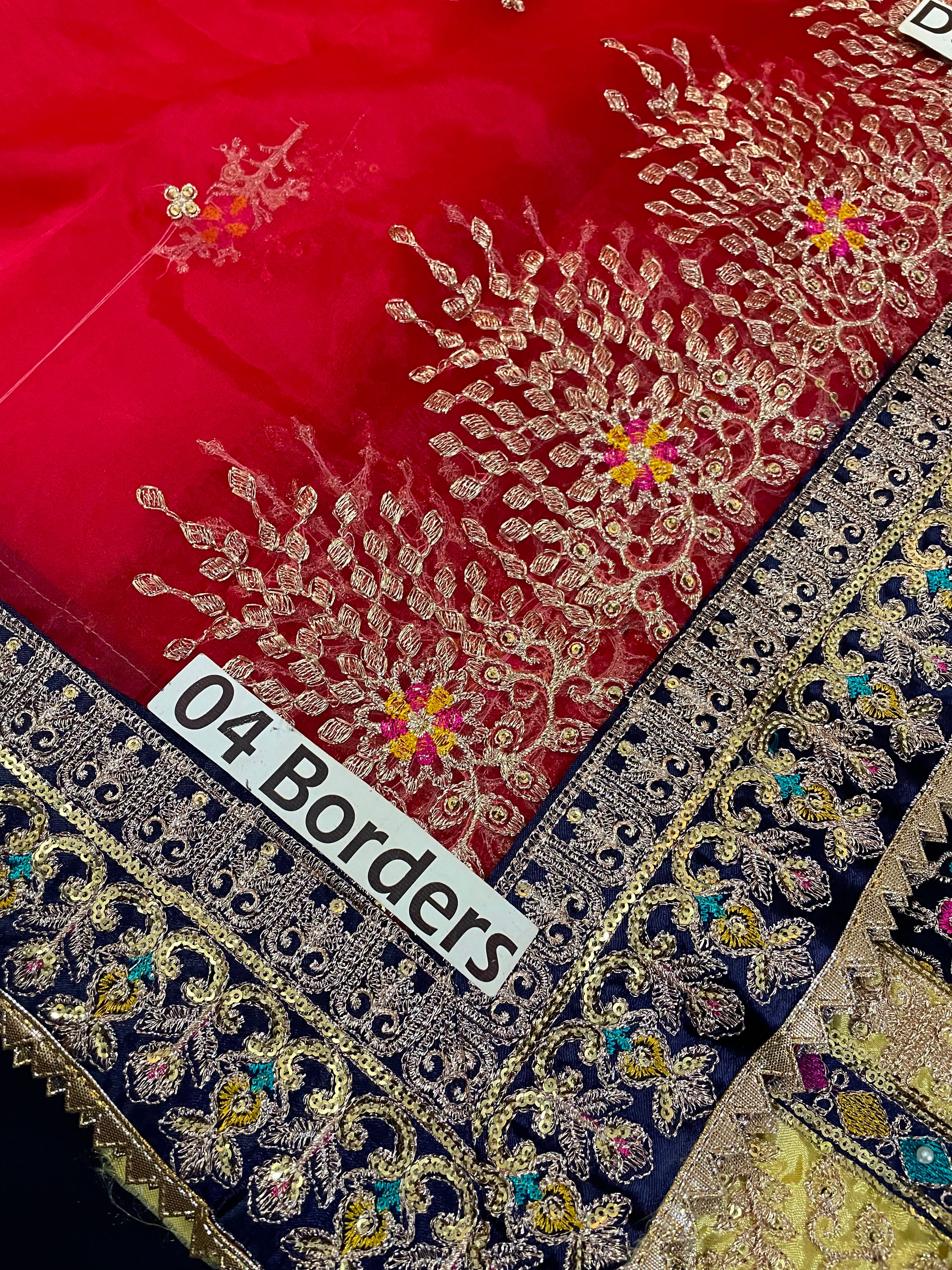 Nureh MF-26052 Premium Chiffon With Emb Organza Dupatta Unstitched 3 Piece 2026