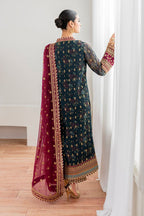 Baroque MF-26052 Premium Chiffon With Digital Chiffon Dupatta Unstitched 3 Piece 2026