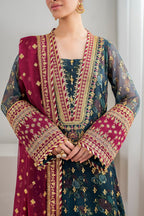 Baroque MF-26052 Premium Chiffon With Digital Chiffon Dupatta Unstitched 3 Piece 2026