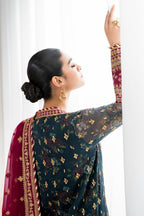 Baroque MF-26052 Premium Chiffon With Digital Chiffon Dupatta Unstitched 3 Piece 2026