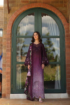 Noor By Saadia MF-NS Premium Printed Lawn Unstitched 3 Piece Suit With Emb Chiffon Dupatta 2026