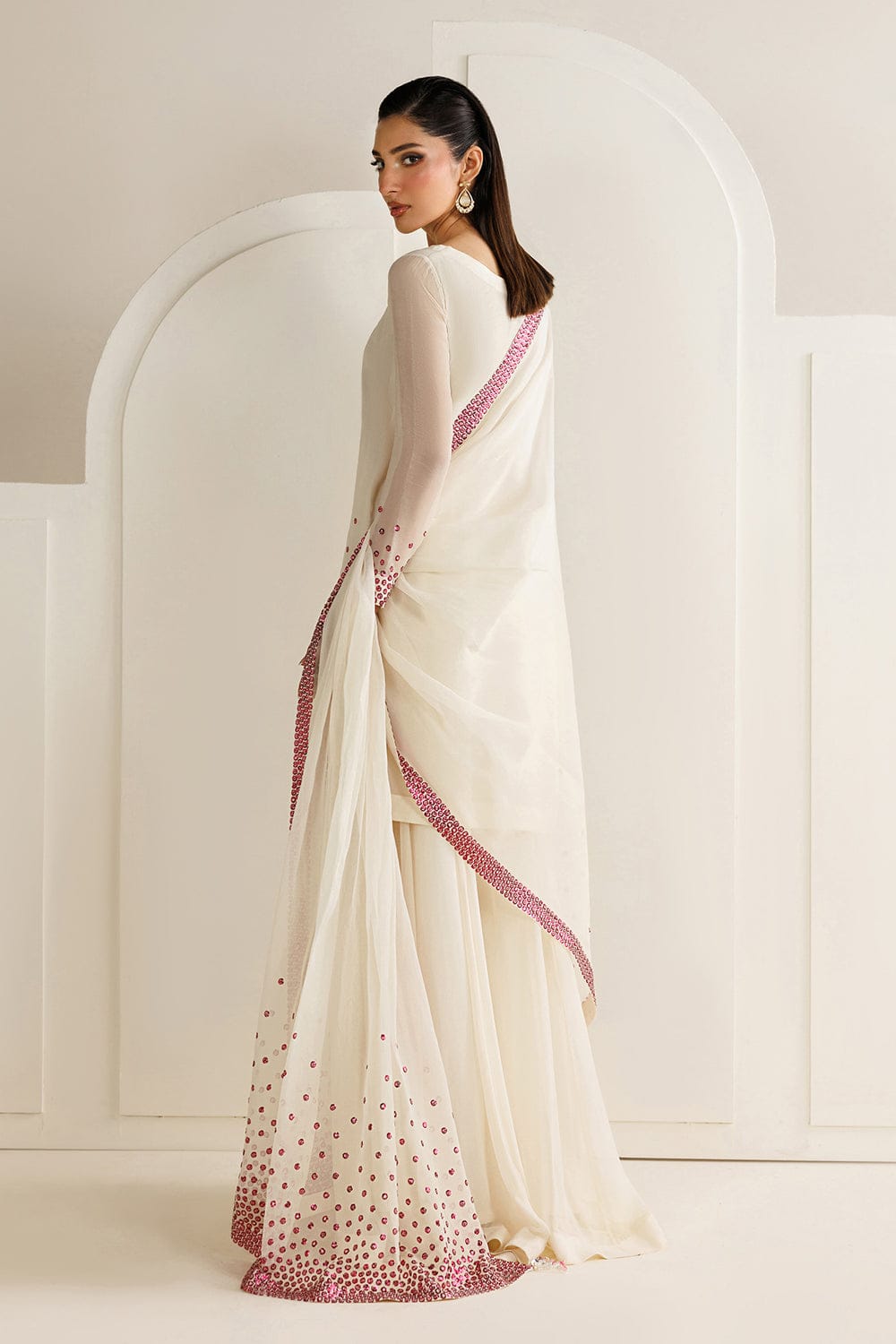 Jazmin MF-26054 Premium Chiffon With Emb Chiffon Dupatta Unstitched 3 Piece 2026