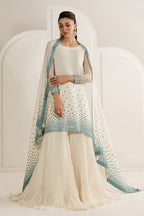 Jazmin MF-JZ Premium Chiffon Unstitched 3 Piece Suit With Emb Chiffon Dupatta 2026