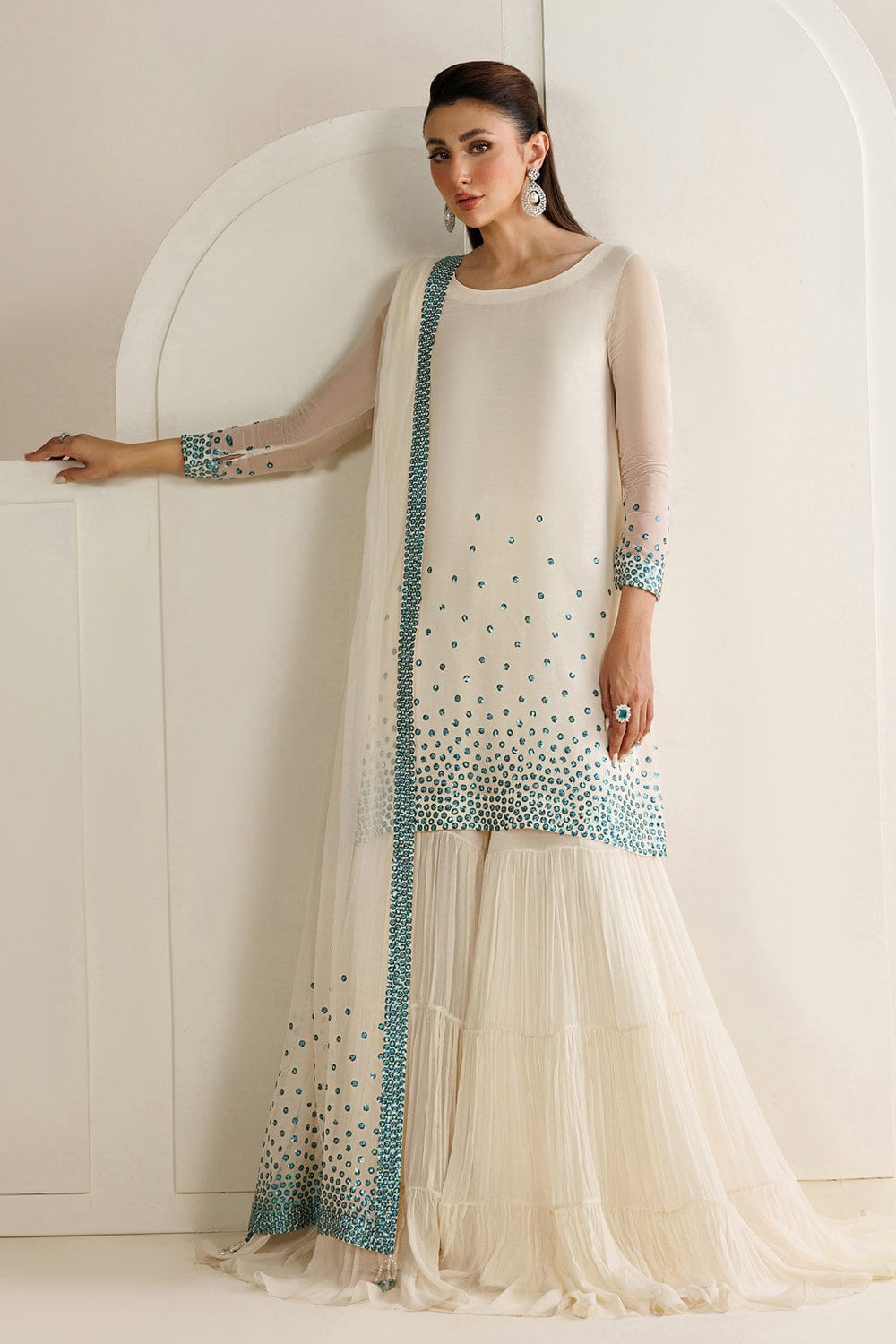 Jazmin MF-JZ Premium Chiffon With Emb Chiffon Dupatta Unstitched 3 Piece 2026