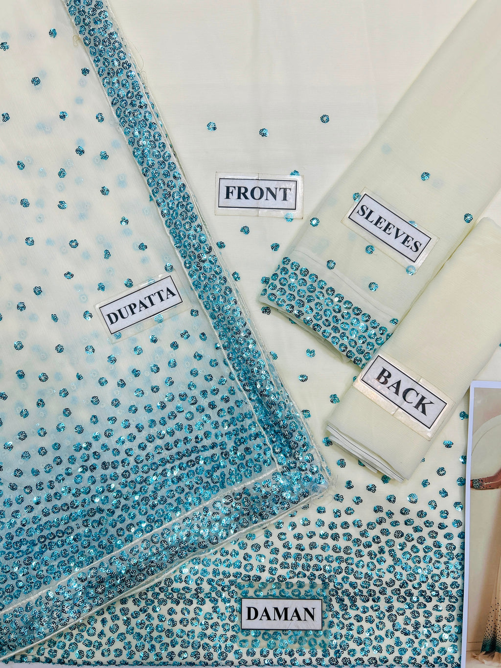 Jazmin MF-JZ Premium Chiffon With Emb Chiffon Dupatta Unstitched 3 Piece 2026