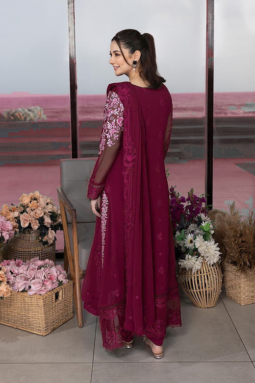Azure MF-26055 Premium Chiffon With Emb Chiffon Dupatta Unstitched 3 Piece 2026